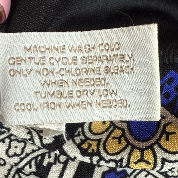 Chico’s Boho Paisley Mixed Print Sleeveless Maxi Dress Size 1 (M) - Picture 13 of 15